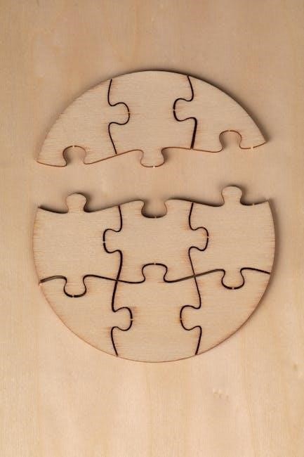 puzzle piece template that fit together pdf
